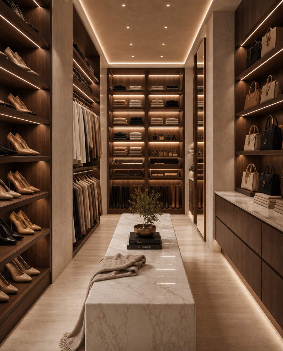 An organized digital closet understood by Vestelle